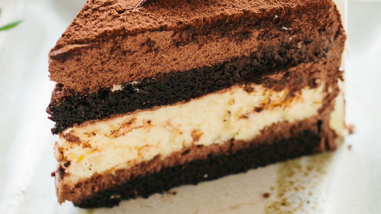 Layered sponge cake